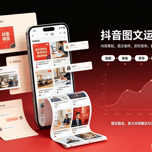 龙安抖音图文代运营服务